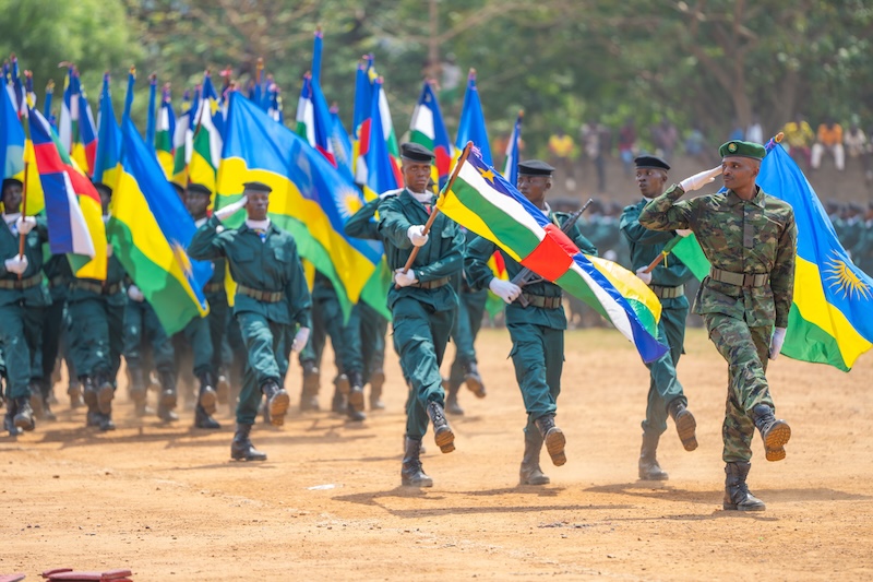 Abasore n’inkumi basaga 438 ba Centrafrique  batojwe n’u Rwanda binjijwe mu ngabo